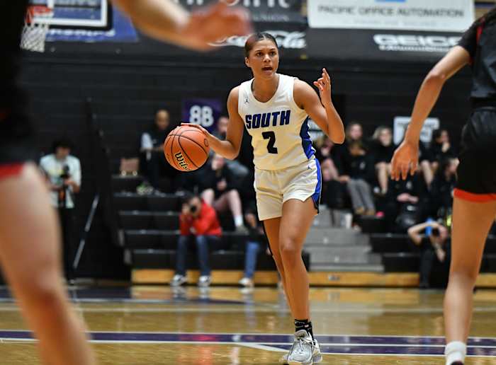 South Medford Clackamas 6A Oregon girls basketball final Taylor Balkom 58